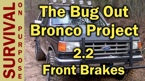How To Replace The Front Brakes On A Full Size Bronco