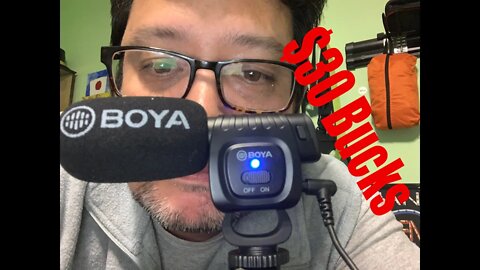 30 dollar BOYA Compact Video Mic is it that good?