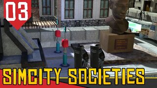 Tropa de Choque vai bater nos Manifestantes - SimCity Societies #03 [Série Gameplay Português PT-BR]