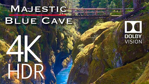 4K HDR Dolby Vision Nature - Majectic Cavern Blue - "Nowhere Else I Would Rather Be"