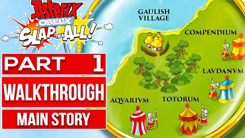 ASTERIX & OBELIX SLAP THEM ALL Gameplay Walkthrough PART 1 No Commentary [1080p 60fps]