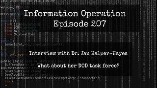 IO Episode 207 - Dr. Jan Halper-Hayes - 'The Task Force' 1/7/24