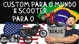 7 motos da MAMÃE HONDA que você NUNCA terá: CUSTOM para o MUNDO e SCOOTER ADV para o BRASIL