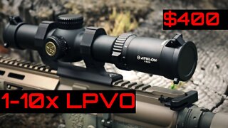 $400 1-10x LPVO??? - Athlon Helos BTR Gen 2 1-10x28