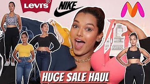 *HUGE* SALE Try-on HAUL | Dream Shoes, Lingerie, Tops, Denims and much more | Sarah Sarosh