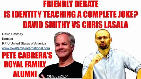 Dave Smithy VS Chris Lasala: Is Identity Teaching A Joke? Pete Cabrera's Ministry Partner