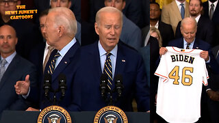 Biden Mumbling Clown Show is back after being gone for weeks.