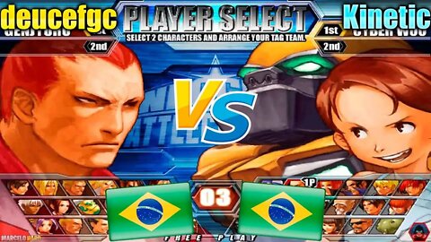 NeoGeo Battle Coliseum (deucefgc Vs. Kinetic) [Brazil Vs. Brazil]