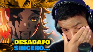 EMOCIONANTE! | INCENDEIE O SEU CORAÇÃO🔥| KYOJURO RENGOKU | KIMETSU NO YAIBA - | React Anime Pro