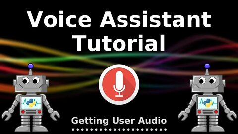 Python Voice Assistant Tutorial #2 - Getting Microphone Input