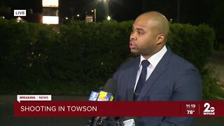Baltimore County police respond to minor shot in Towson