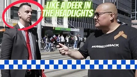 Undercover Police Detective speechless as Aussie Cossack returns