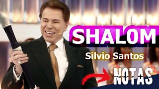 Como tocar SHALOM de SILVIO SANTOS na FLAUTA DOCE e outros instrumentos