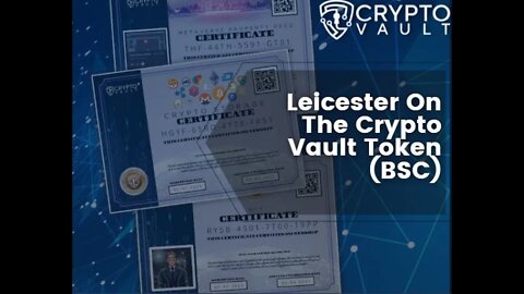 Leicester On The Upcoming Crypto Vault Token (BSC)