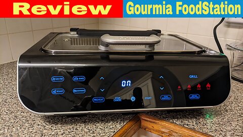 Gourmia FoodStation Smokeless Indoor Grill & Air Fryer Review