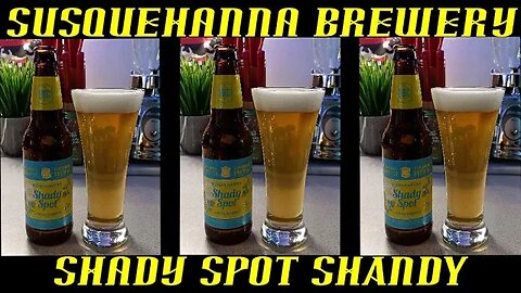 Susquehanna Brewery ~ Shady Spot Shandy