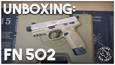 Unboxing: FN 502 (.22lr version of the FN 509)