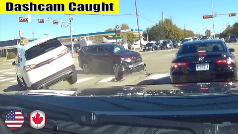 North American Car Driving Fails Compilation - 396 [Dashcam & Crash Compilation]