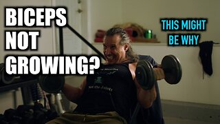 Biceps NOT GROWING? This MIGHT BE WHY