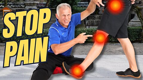 Over 55 - Stop Knee & Hip Pain Fast By Walking Properly