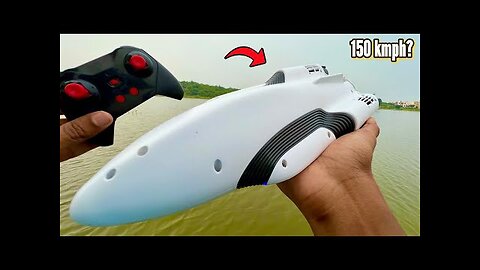 RC Jet-Propelled Submarine Boat Unboxing & Testing - Chatpat toy tv