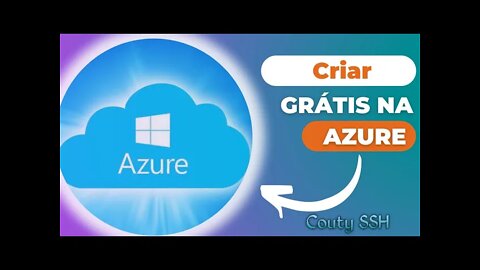 Criar conta na Azure