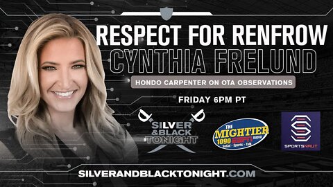 NFL Network's Cynthia Frelund on Hunter Renfrow's Value + Hondo Carpenter on OTAs