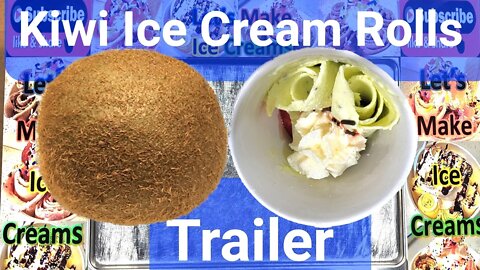 Kiwi Ice Cream Rolls Trailer