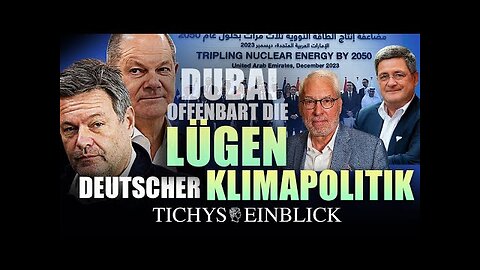 Dubai: Die Lügen der Klimapolitik@Tichys Einblick Talk mit Fritz Vahrenholt🙈