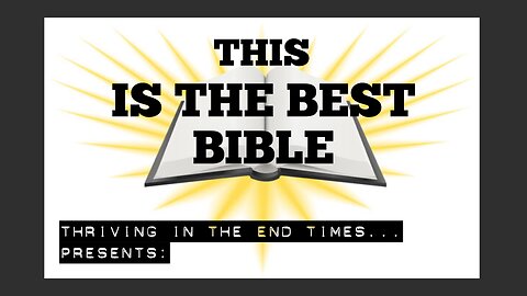What is the Best Bible?