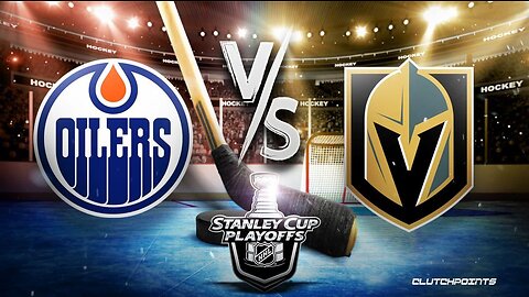 Connor McDavid Oilers - Golden Knights- Game 2 - 56 NHL Playoffs 2023 Stanley Cup Playoffs