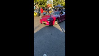 Toyota Supra at Cars and Coffee