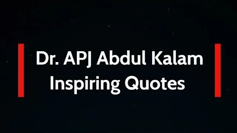 APJ Abdul Kalam Motivational Quotes | Inspirational Quotes | Your Vision's Factory #Shorts #motivate