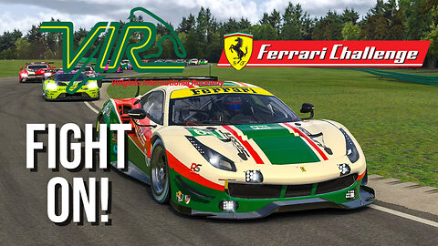 If at first you don't succeed... iRacing -- Ferrari Challenge -- VIR