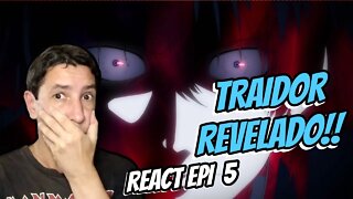 REACT - A ESTRATÉGIA DE YUUICHI | TRAIDOR REVELADO!! Tomodachi Game Episódio 5 Reaction