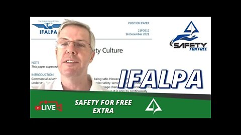 🚧 IFALPA Positive Safety Culture [SFF EXTRA]