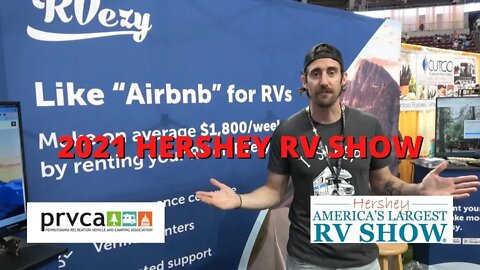 Meet Joel from RVezy, The new "Airbnb" for RVs at 2021 Hershey RV Show