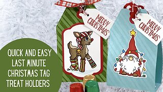 Quick & Easy Last Minute Christmas Treat Bags