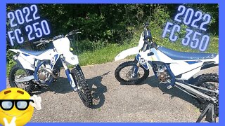 2022 Husqvarna FC250 & FC350 | Walkaround and Updates! (4K)