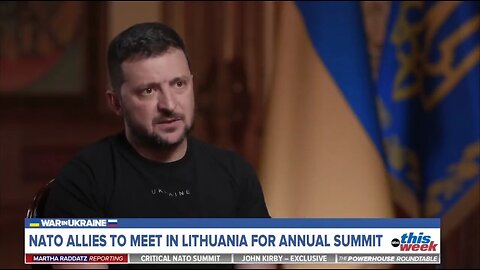 Zelensky: Admitting Ukraine Into NATO Would Show They're Not Afraid Of Russia