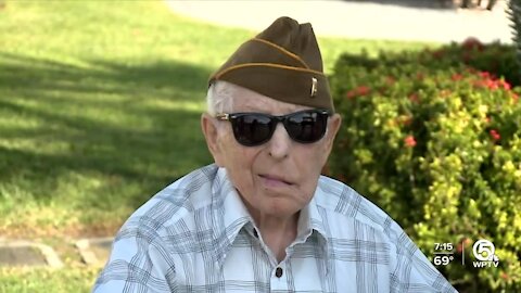 World War II veteran's 101st birthday celebrated in Palm Beach Gardens
