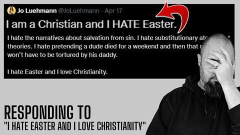 "I HATE Easter and I love Christians" Tweet is Ridiculous! Twitch Pastor Reacts