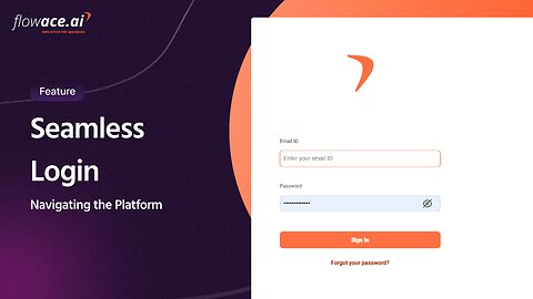 Flowace Help : How do you log in to the platform?