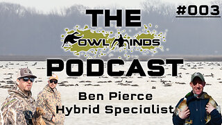 The Fowl Minds Podcast #003 Ben Pierce - Aviologist / Hybrid Ducks & Hybrid Geese