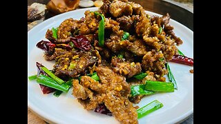 Mongolian Beef 蒙古牛