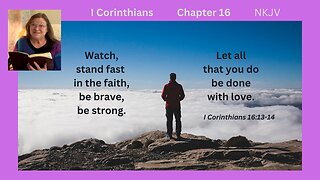 I Corinthians 16 : 04/16/24