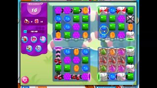 Candy Crush Level 5913 Talkthrough, 30 Moves 0 Boosters