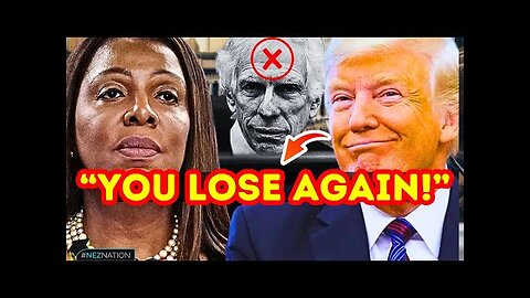 JUST IN! Letitia James LOSES BIG as Court Rules in Favor of Trump on $175 Million Bond