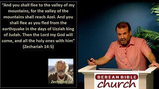 Living Waters Shall Flow from Jerusalem (Zechariah 14:5-11) - Bob Cruickshank (2024 Conference)