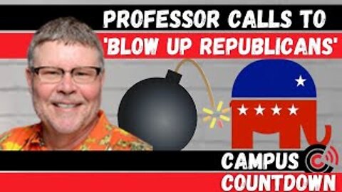 INSANE Professor Posts And Deletes 'Blow Up Republicans' Comment | Ep.29